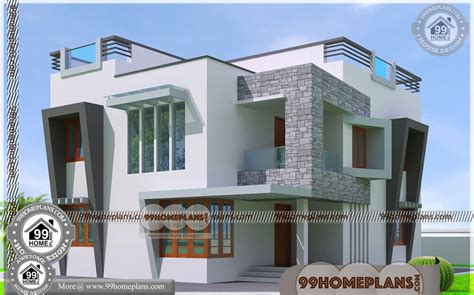 contemporary mansion plans   storey residential house plans