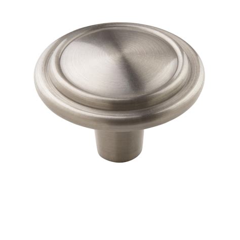Amerock Everyday Heritage 1 1 4 In Satin Nickel Round Traditional