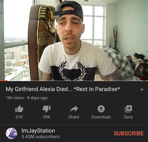 youtuber imjaystation faked the death of his girlfriend alexia marano