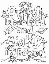 Coloring Psalm Pages Psalms Great Kids Colouring Awana Power Bible Lord Color Sheets Sparks Printable Verse School Sunday Print Mighty sketch template