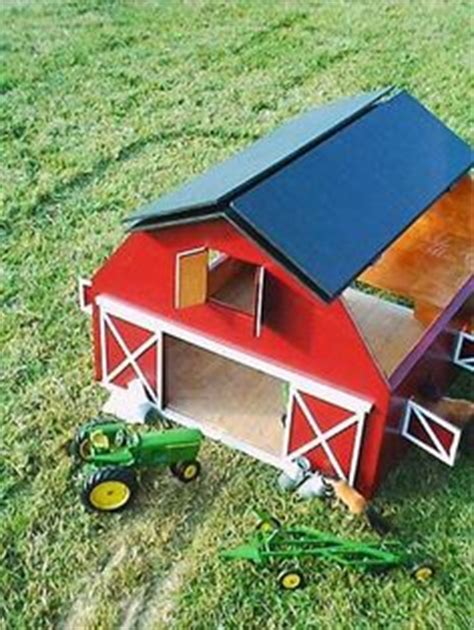 wood toy barn plans  hip roof toy barn