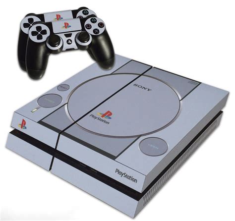 ps skin exclusive grey retro playstation  ps skin   etsy ps skins stickers