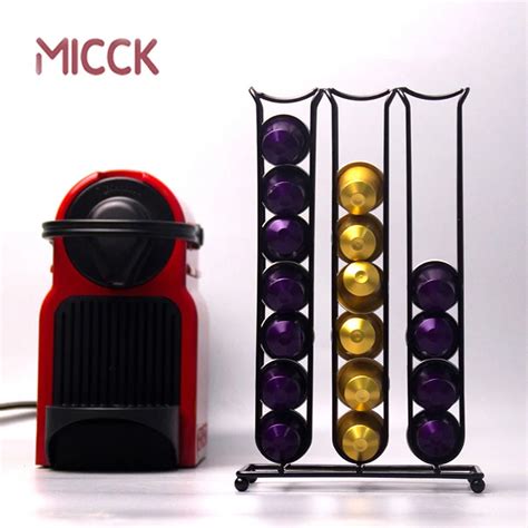 micck nespresso capsule holder coffee pod holder stand  pc capsule coffee display stand rack