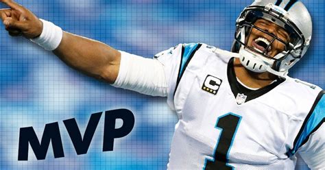 cam newton named nfl mvp