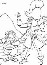 Smee Hook Captain Coloring Pages Hellokids Print Color Online Pan Peter sketch template