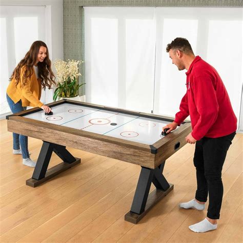 pinpoint ft air hockey table game net world sports