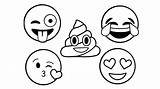 Emojis Poop Coloringhome Ausmalbilder Emoticon Sheets Favoriete Downloaden Uitprinten sketch template