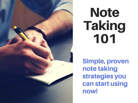 note  strategies    effective notes