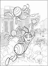 Bee Movie Coloring Pages Choose Board Uploaded User sketch template