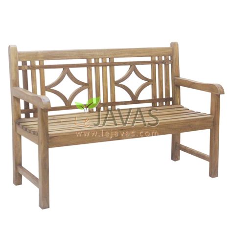 teak garden denver bench  seater le javas furniture outdoor