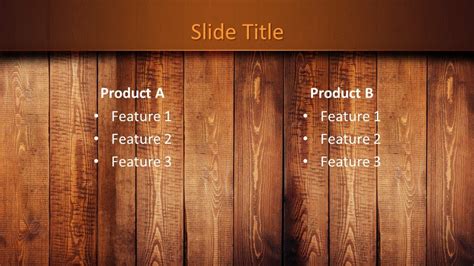 wooden powerpoint template  powerpoint templates