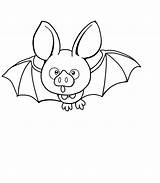Bat Coloring Pages Vampire Kids Preschool Printable Getcolorings Color Animal Getdrawings Batgirl sketch template