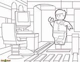 Emmet Colorare Ghostbusters Block Blocks Ausmalbilder Coloringhome Ninjago Immagini Riddler Brickshow sketch template