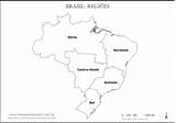 Regiões Brasileiras Nomes Regioes Dividido Região Nordeste Oeste Sudeste Capitais Regi Sponsored sketch template