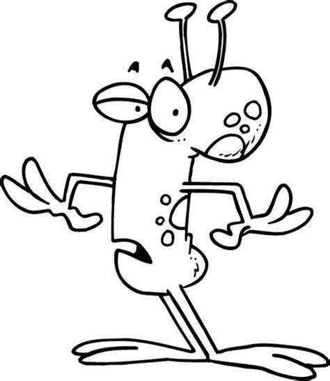 cute alien coloring pages coloring pages