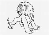 Lion Roaring Coloring Pages African Animals Facts Cartoon Lions sketch template