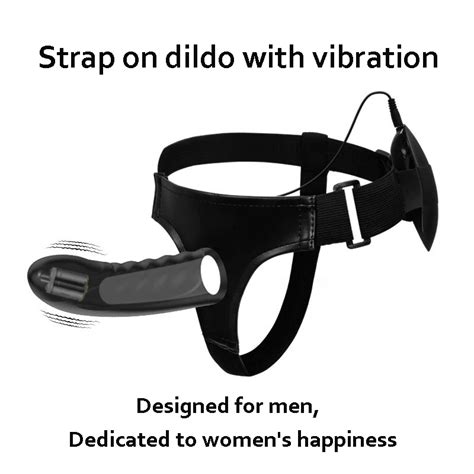 Cpwd Adult Sex Vibrator 10 Speed Vibrating Strap On Harness Dildo