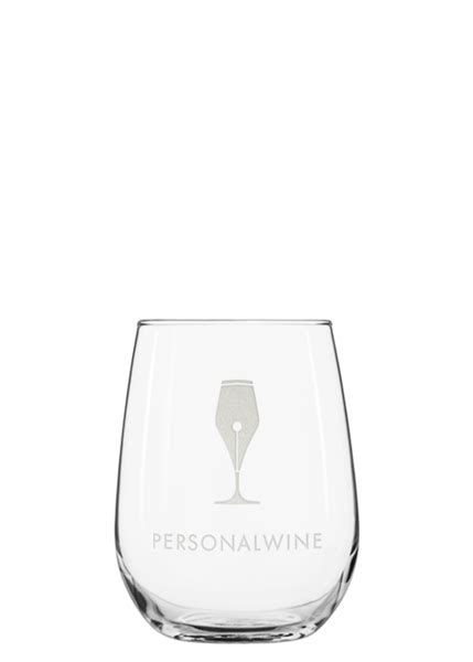 Personalized Stemless Wine Glass Custom 17 Oz Wine Glass