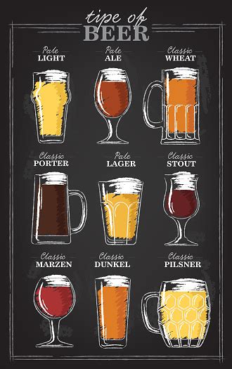 Beer Types A Visual Guide To Types Of Beer Various Types