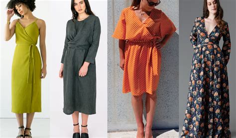 wrap up your holiday sewing with these gorgeous dresses