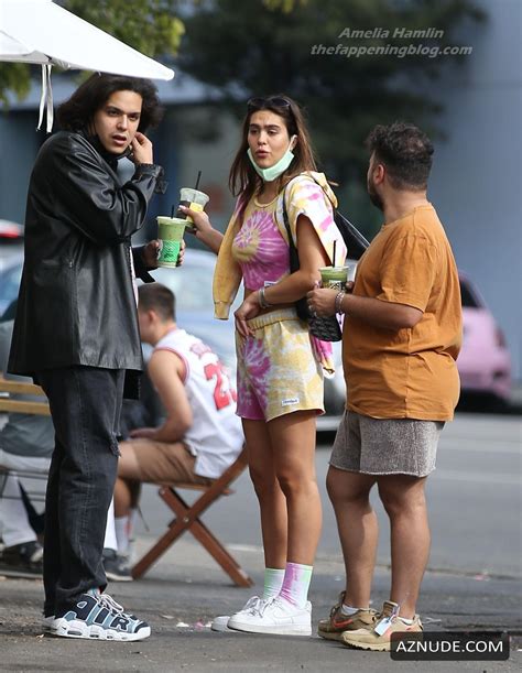 Amelia Gray Hamlin Grabbing A Juice In Weho In West Hollywood Aznude