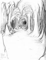 Cavern Dark Deviantart Gorpo Sketches sketch template