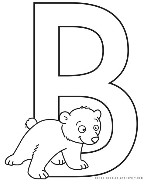 printable letter  coloring pages