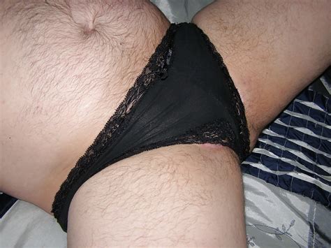 Shaved Cock In Wife S Panties For Horny Old Men 13 Pics