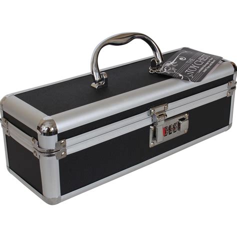 lockable sex toy storage case black small sex toys at adult empire