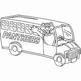 Driver Bus Coloring Pages Waving Hand Color sketch template