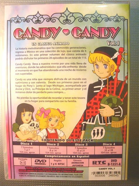 Candy Candy Serie De Tv Dvd Volumen 1 Limited Edition 80s 999 99