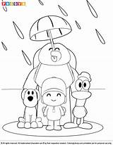 Pocoyo Coloring Pages Printable Library Color Print Coloringlibrary Fun Para Colorear Kids Popular Related Posts Clipart sketch template