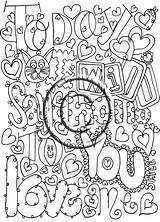 Hippie Digital Zentangle Psychedelic Hand Zendoodle Kat Journaling Imprimibles sketch template