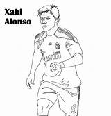 Pages Alonso Xabi Sheets Coloringpagesfortoddlers sketch template