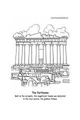 Parthenon Historyforkids sketch template