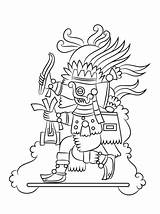 Coloring Aztec Tlaloc Azteca Dioses Quetzalcoatl Aztecas Supercoloring Colorare Disegni Aztecs Civilization Agua Quetzalcóatl Facili Diosa Chalchiuhtlicue Designlooter sketch template