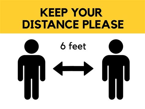 social distance  posters