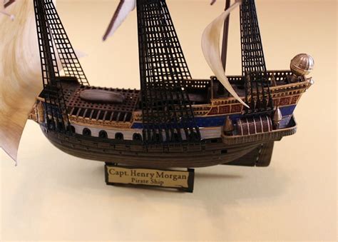 Lindberg Model Ships 1 130 Jolly Roger Satisfaction Of Captain Morgan