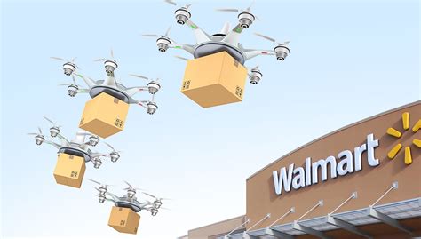 walmart explores blockchain powered drone delivery applies  patent rubicus