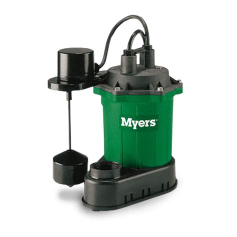 myers myers sv sump pump  hp   cord automatic myrsv