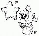 Marvin Martian Marsmensch Ausmalbilder Ausdrucken Looney Tunes sketch template
