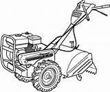 Coloring Tractor Pages Printable Mower Lawn Print Getdrawings sketch template