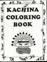 1986 Kachina Coloring sketch template