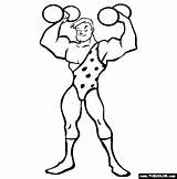 Strong Coloring Man Color Circus Pages Clipart Online Drawing Strongman Men Thecolor People Clipground Gif Getdrawings Popular Ain Seventeen Sweet sketch template