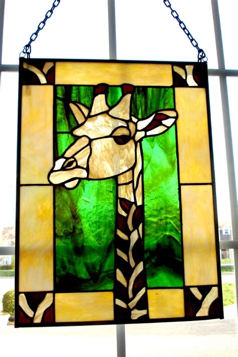 33 Best Stained Glass Elephants Giraffes Zebras Images