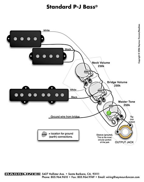 p bass wiring diagram diagram stream