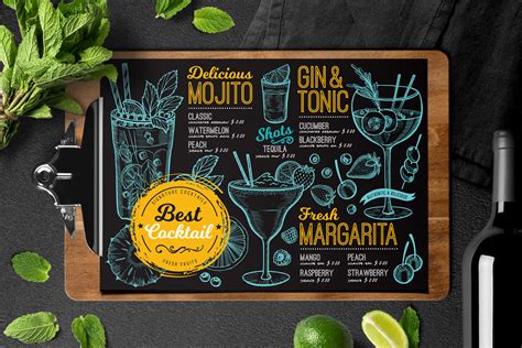 cocktail bar menu barcelona design shop