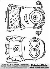 Minion Coloring Pages Minions Printable Despicable Party Template Pattern Pegboard Book Kids Kleurplaten Two Standing Theme Til Sheets Crafts Classroom sketch template