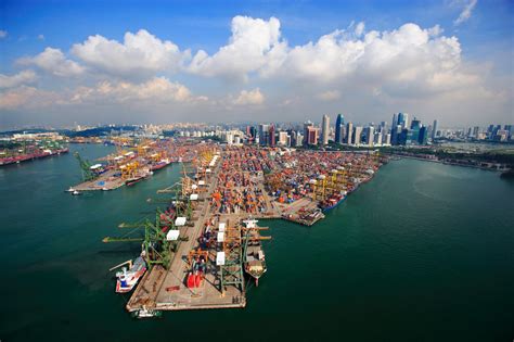 singapore container terminal marine vessel traffic