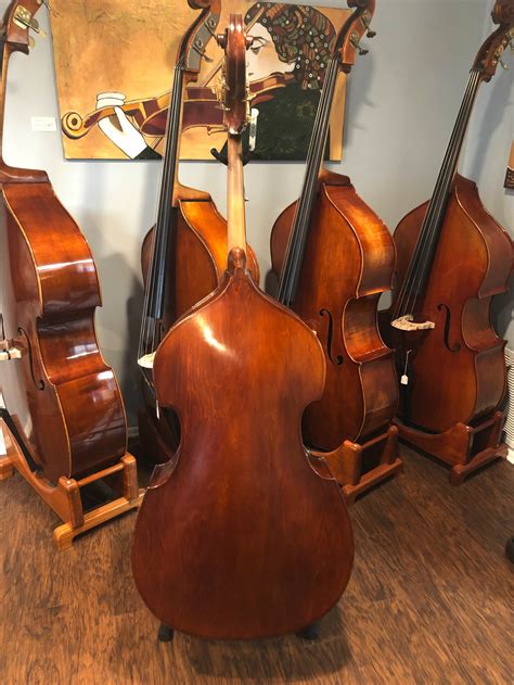 size eastman model  carved top bass outfit  tulsa strings violin shop